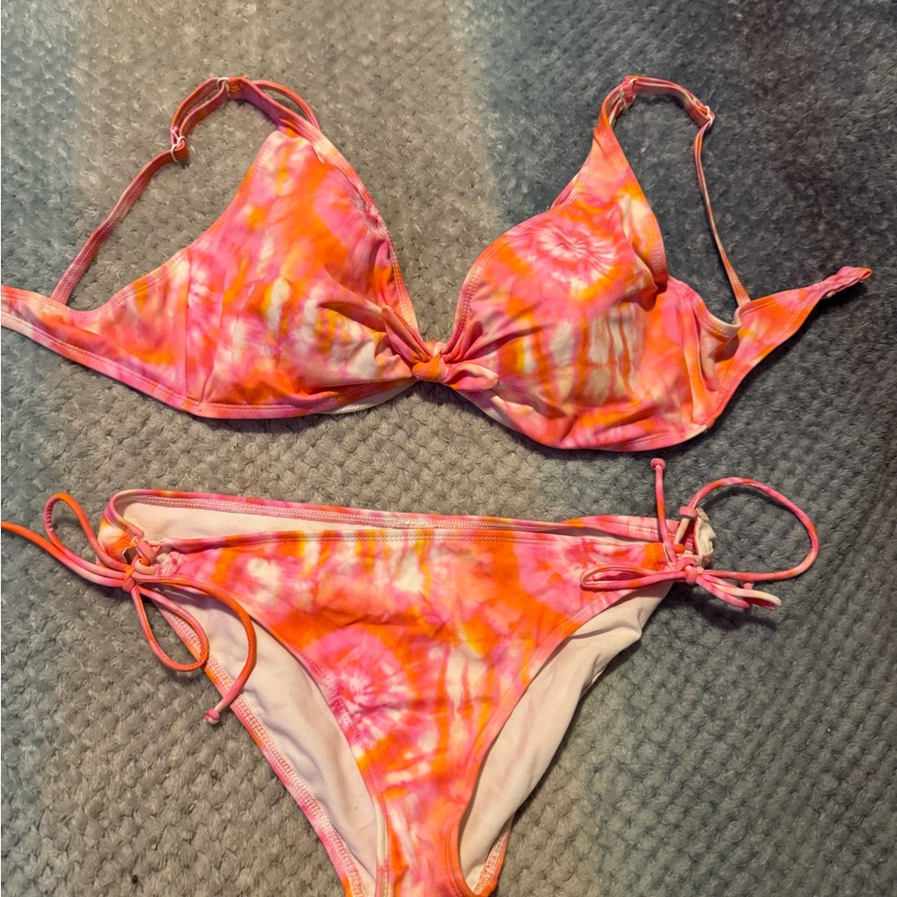 Vibrant Tie-Dye Bikini Set
